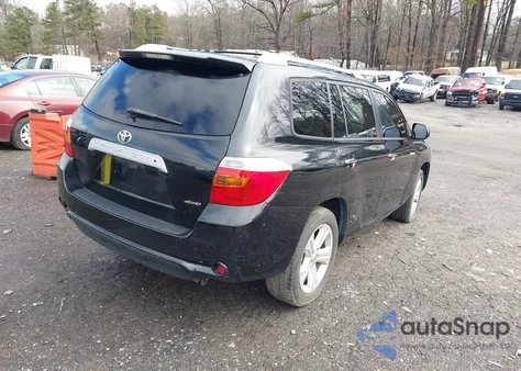 2010 Toyota Highlander Limited V6 z USA, uszkodzony, nr VIN 5TDDK3EH5AS011487